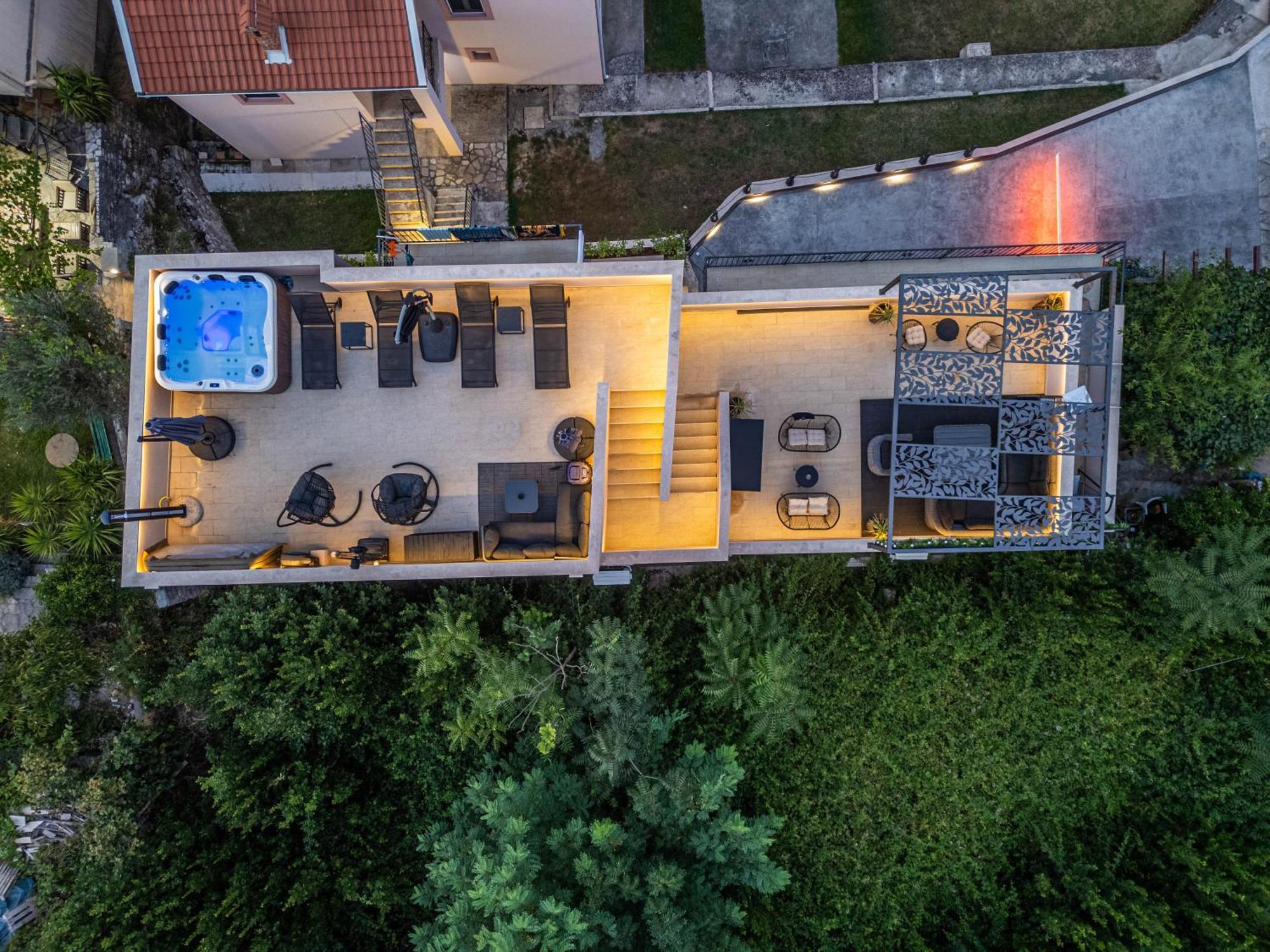 Marea Deluxe Apartments Котор Экстерьер фото
